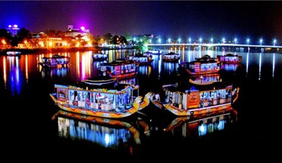 Hue Royal Music on the Perfume River | Night Dragon Boat Show